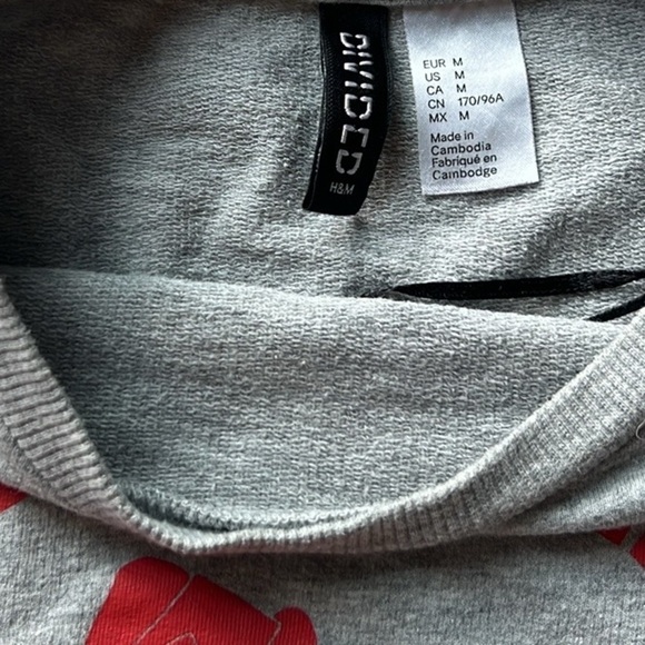 H & M - Divided Beverly Hills Sweatshirt - Beverly Hills stole my heart Size M - Picture 2 of 5